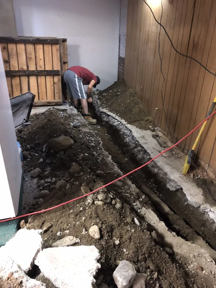 Slide of Boston Drain Company