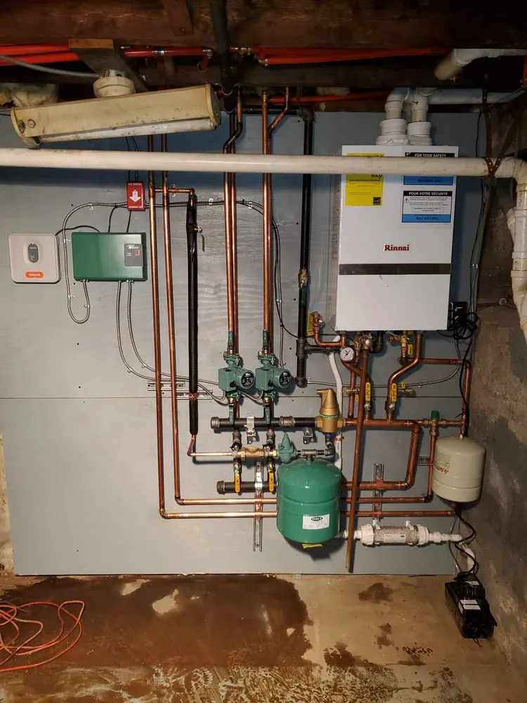 Emergency water heater service in Hicksville, NY by Botto Brothers Plumbing & Heating