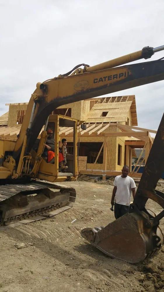 Slide of Boulder Excavation
