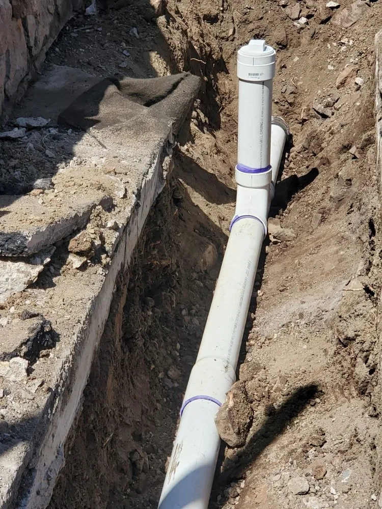 Slide of Boulder Excavation