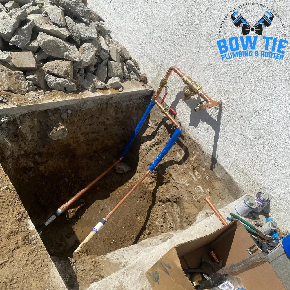 Slide of Bow Tie Plumbing & Rooter