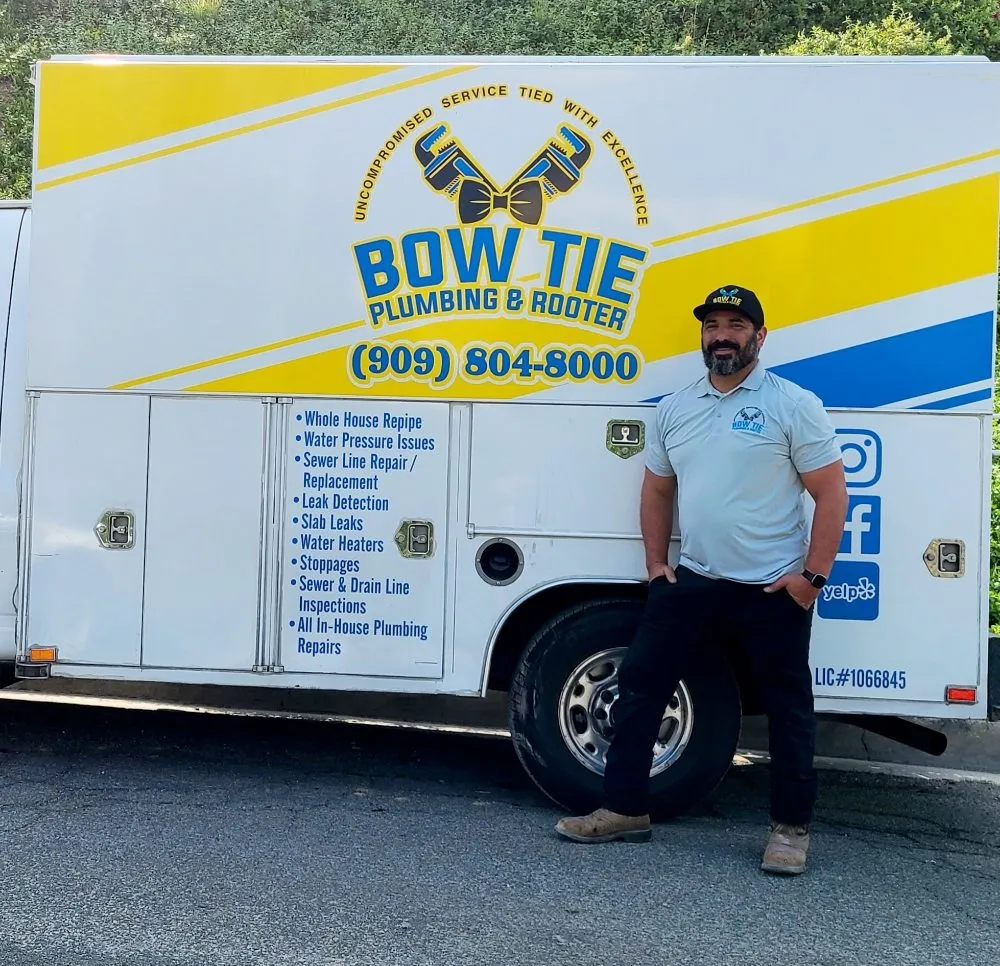 Slide of Bow Tie Plumbing & Rooter