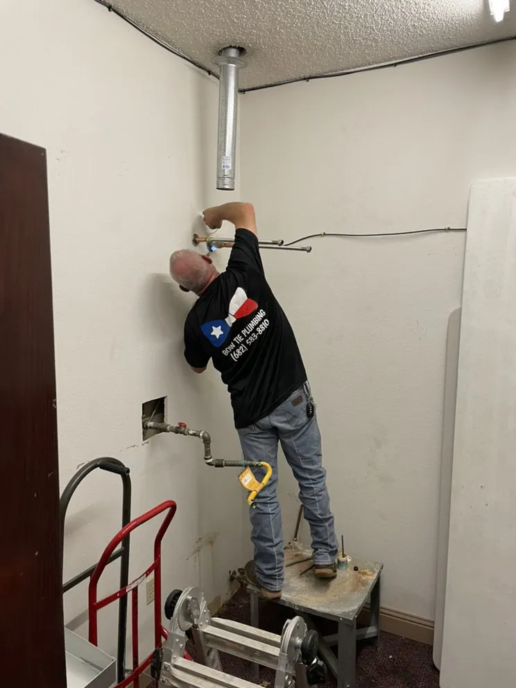 Quality water heater service in Mansfield, TX by Bow Tie Plumbing