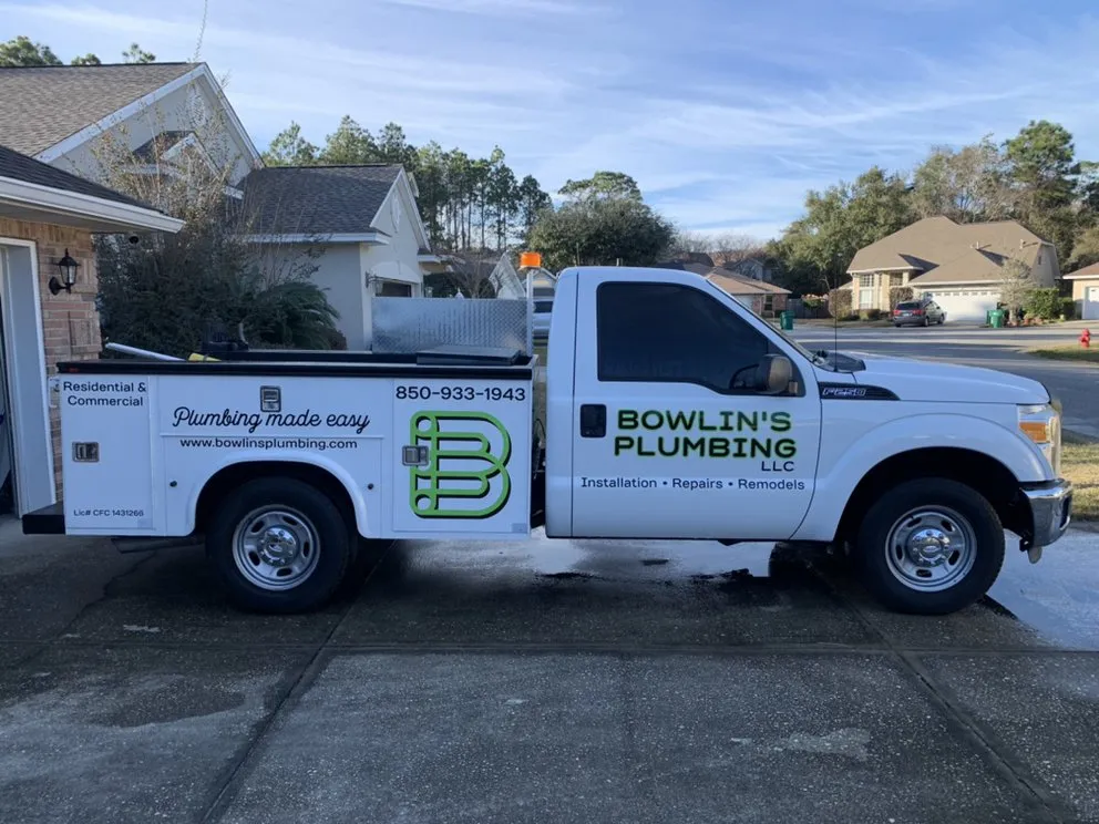 Slide of Bowlin's Plumbing