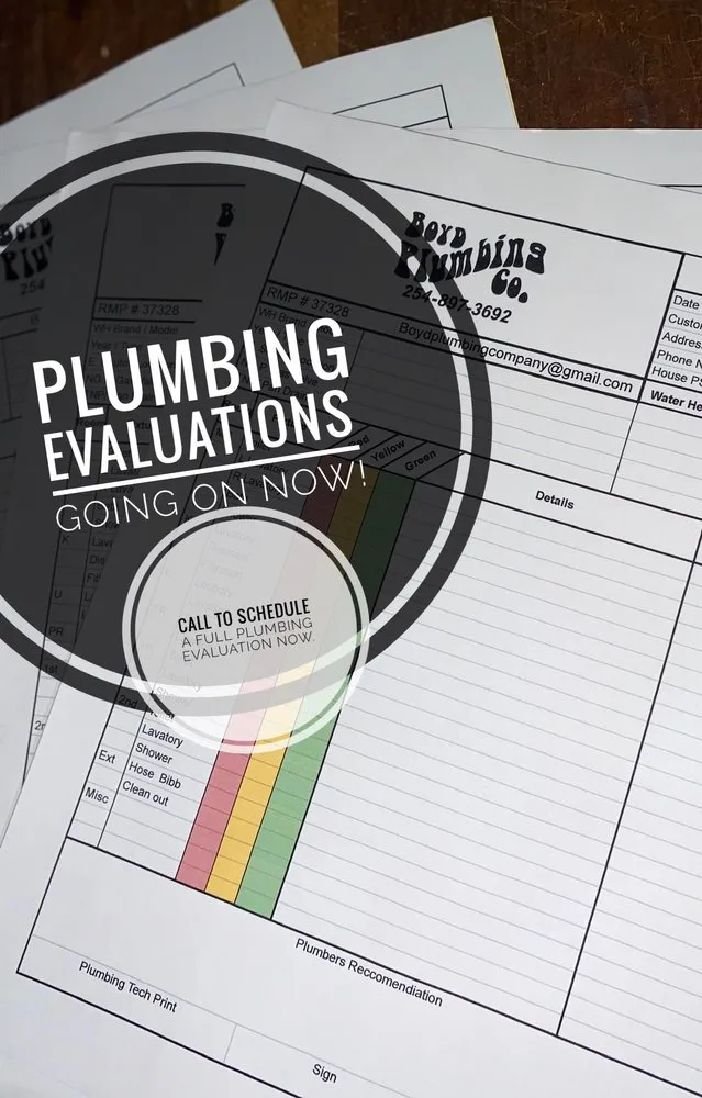 Slide of Boyd Plumbing Company