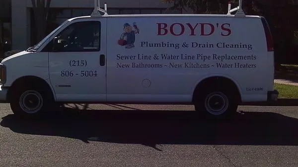 Boyd's Plumbing & Drain Cleaning Logo