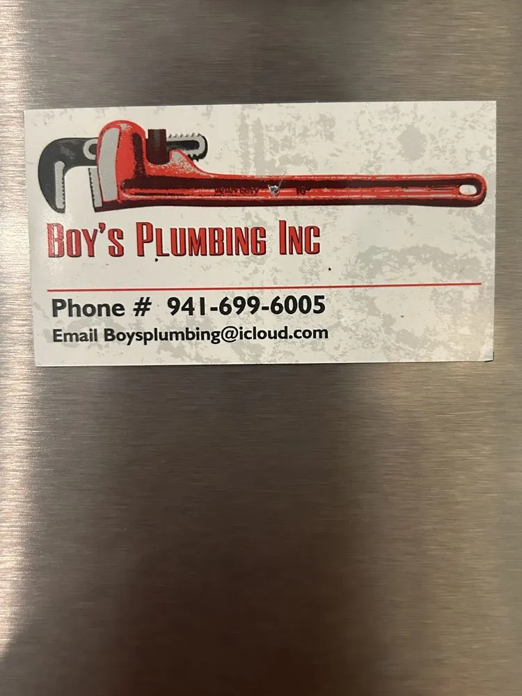 Slide of Boy's Plumbing