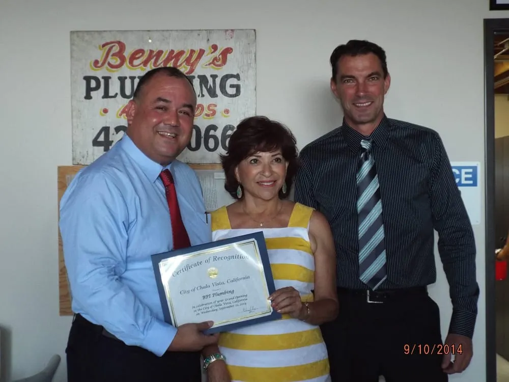 Slide of BPI Plumbing