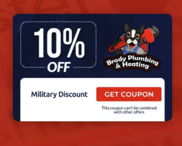 Slide of Brady Plumbing & HVAC