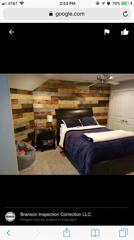 Slide of Branson Inspection Correction