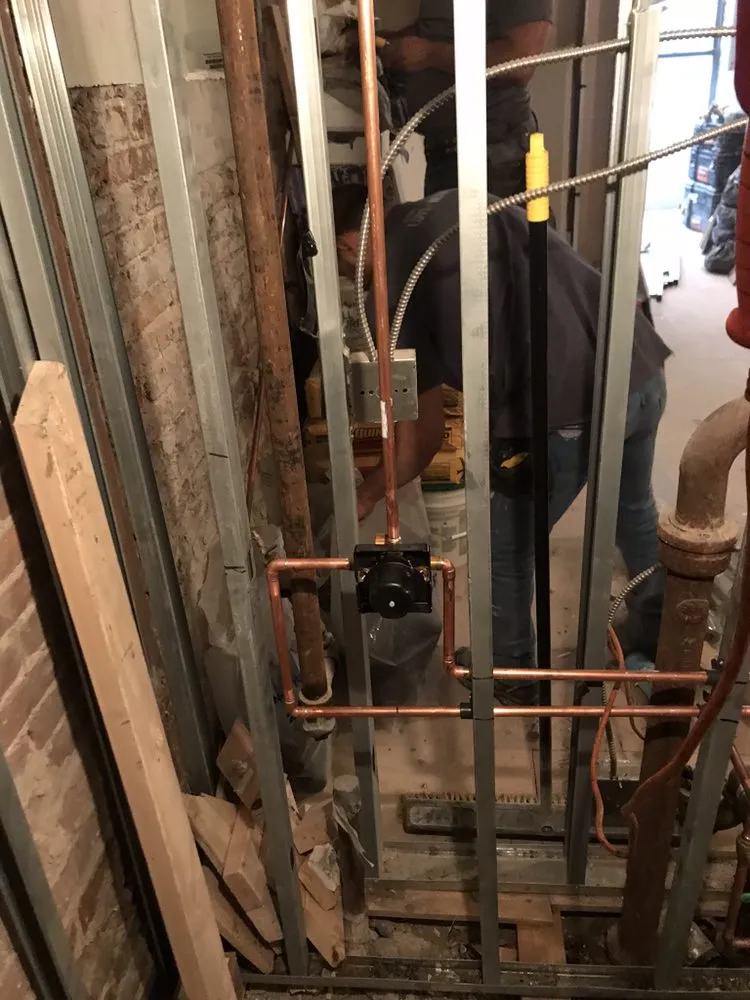 Slide of Brass Plumbing and Heating