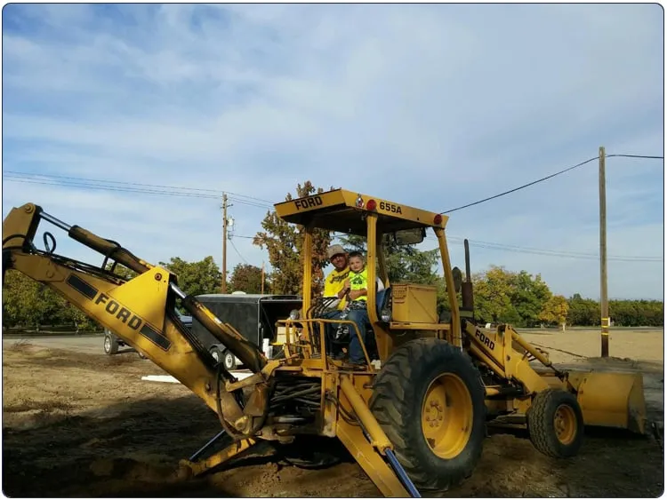 Slide of Brays Hoe Services