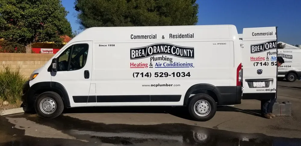 Emergency plumbing repair experts serving Brea, CA - Brea/Orange County Plumbing Heating & Air Conditioning