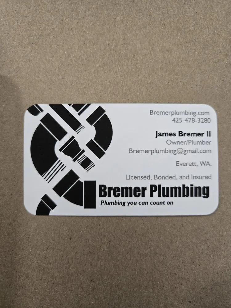 Slide of Bremer Plumbing