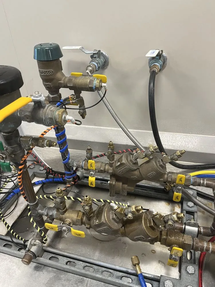 Slide of Brenneman’s Backflow Testing