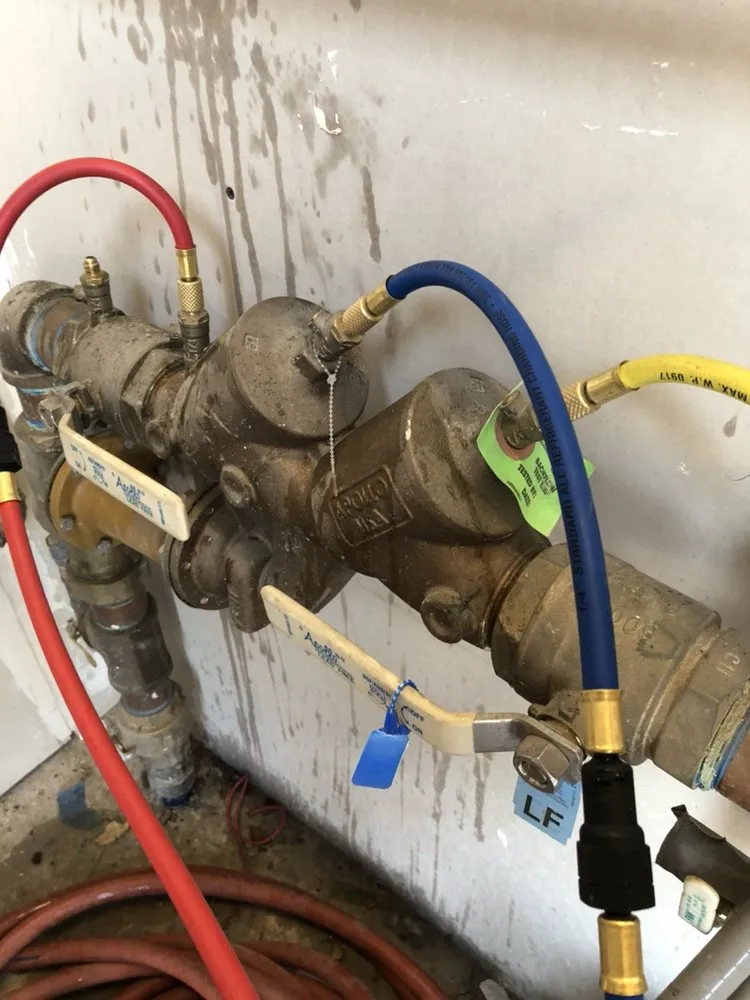Slide of Brent's Backflow Testing Service
