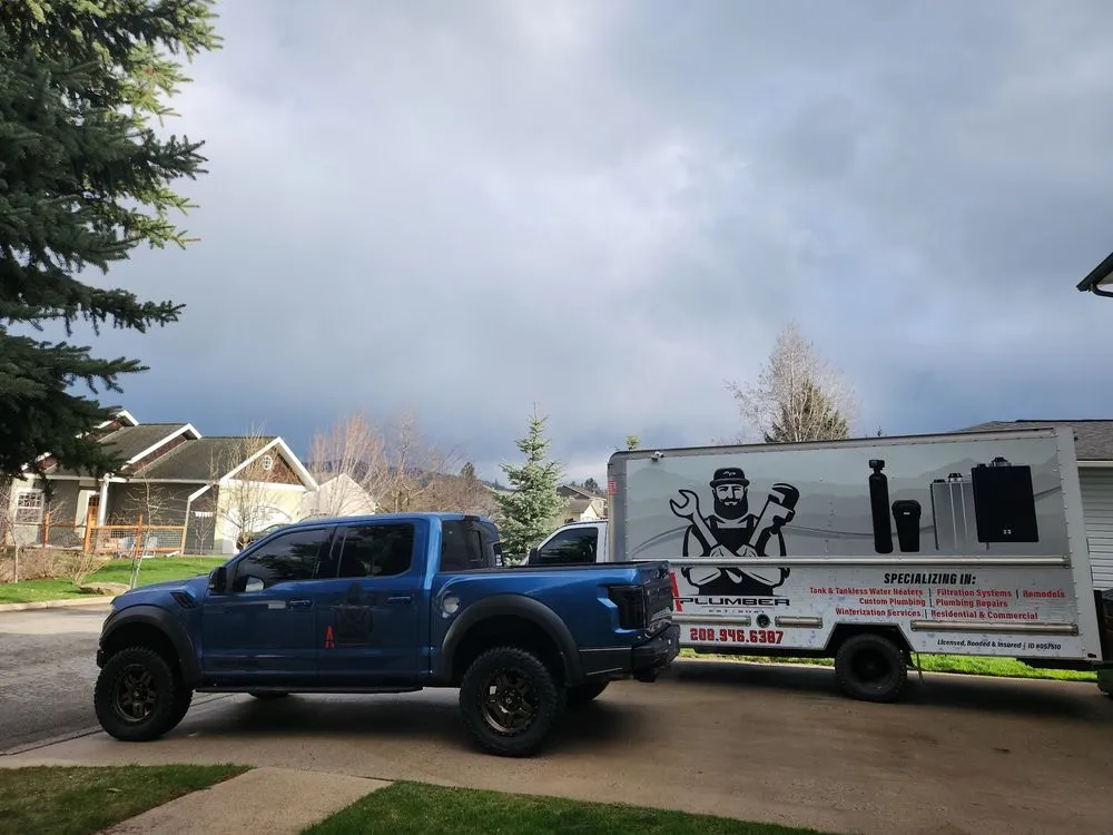 Slide of Brett the plumber