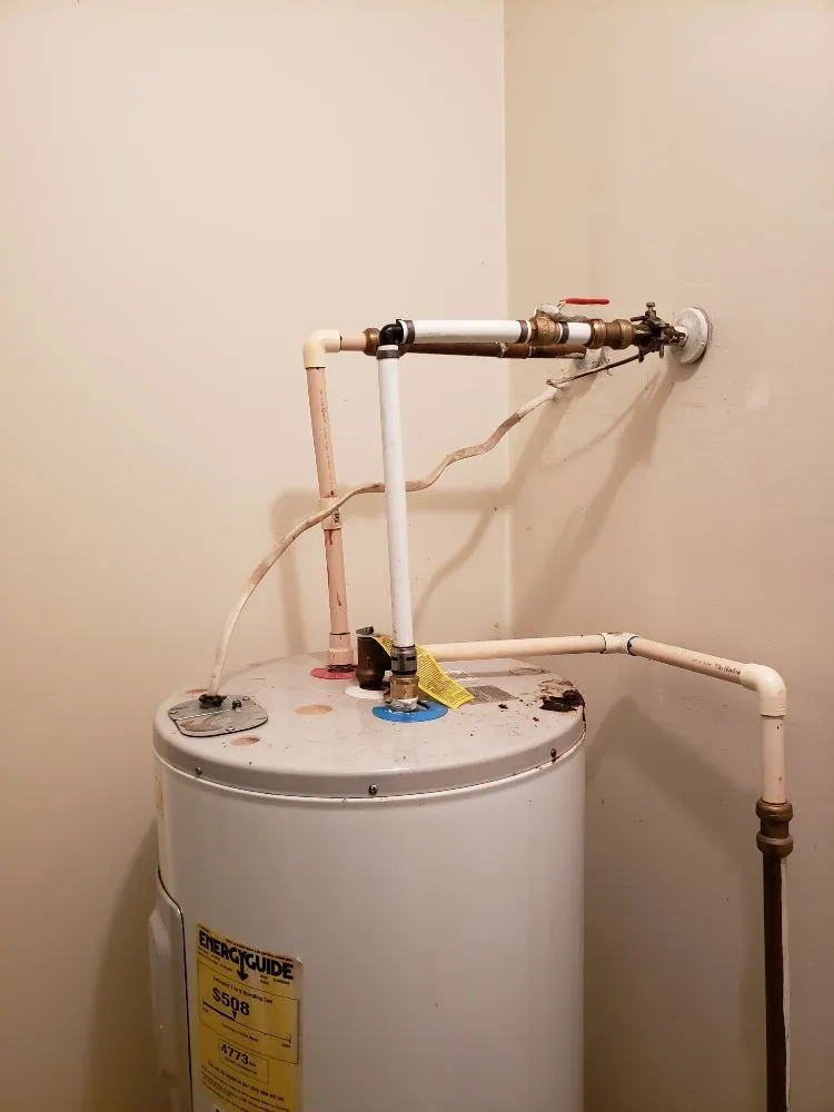 Slide of Brett's plumbing