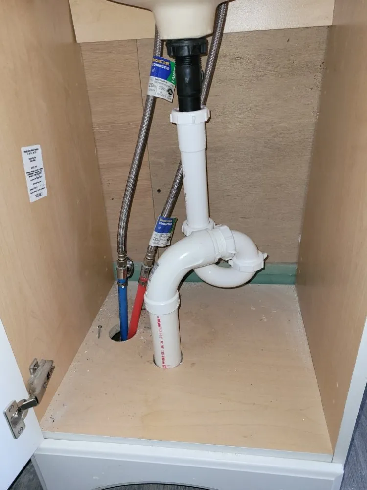 Slide of Brett's plumbing