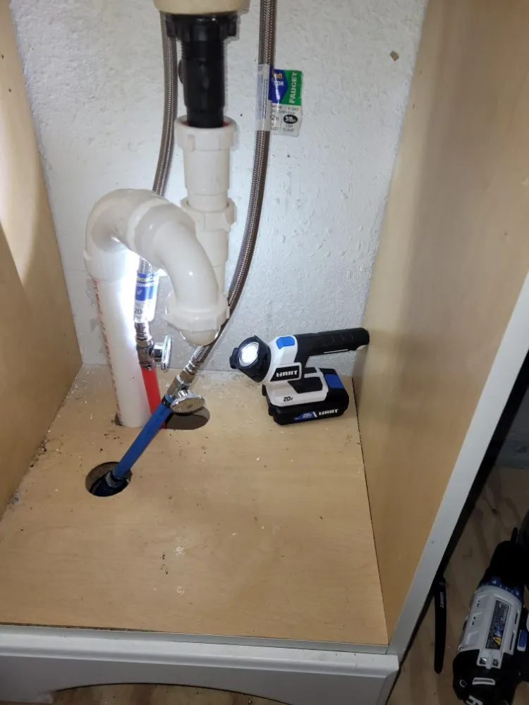 Slide of Brett's plumbing