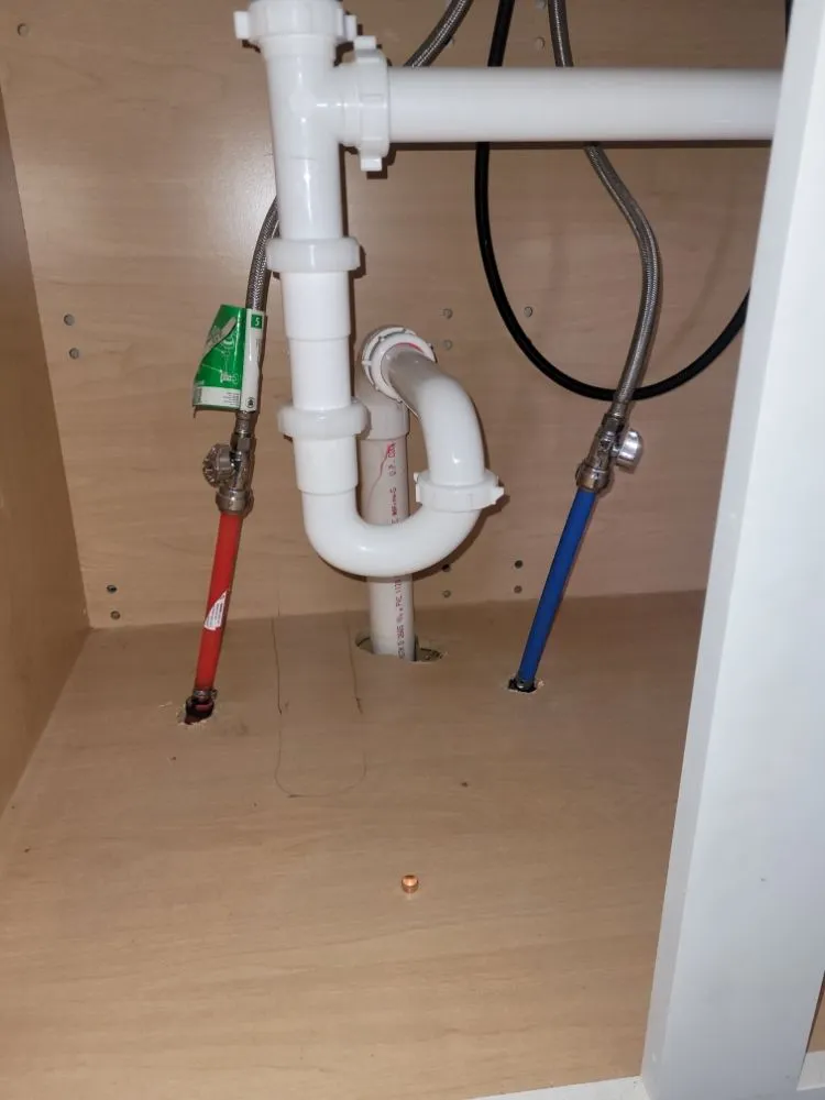 Slide of Brett's plumbing