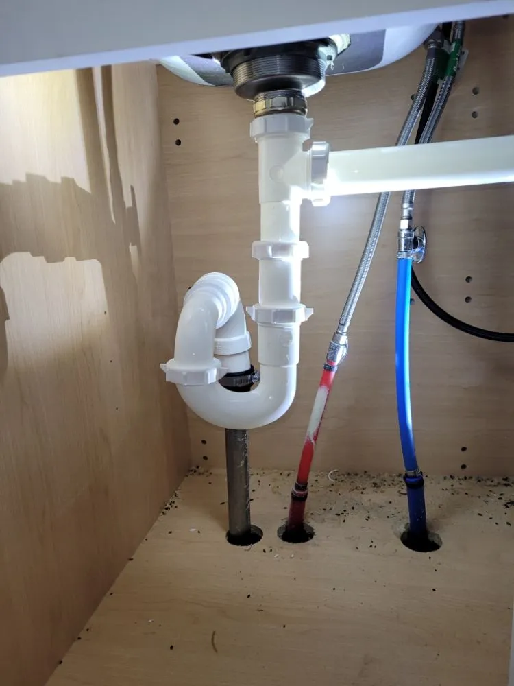 Slide of Brett's plumbing