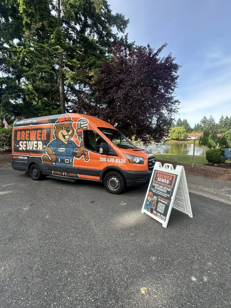 Slide of Brewer's Sewer repair