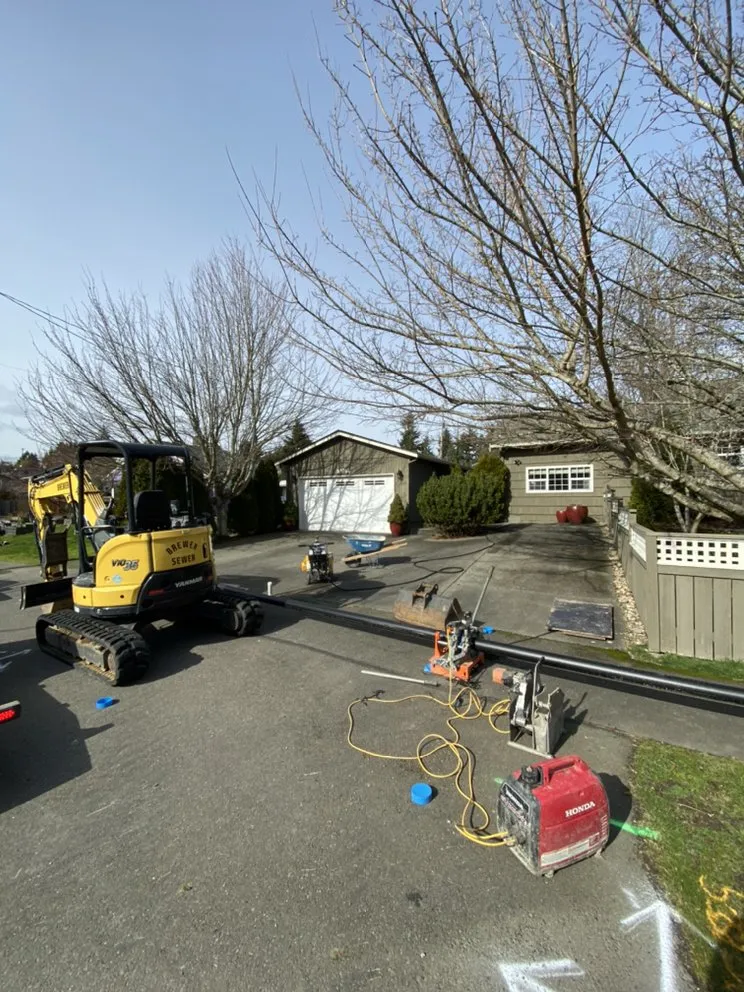 Slide of Brewer's Sewer repair