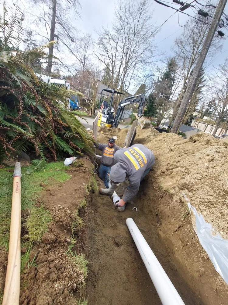 Slide of Brewer's Sewer repair