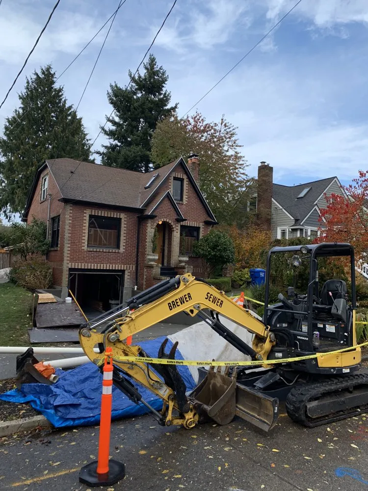 Slide of Brewer's Sewer repair