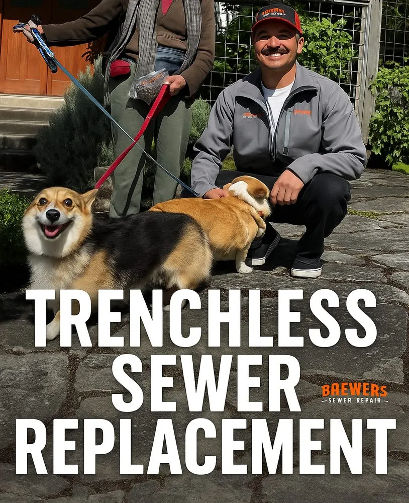 Slide of Brewer's Sewer repair