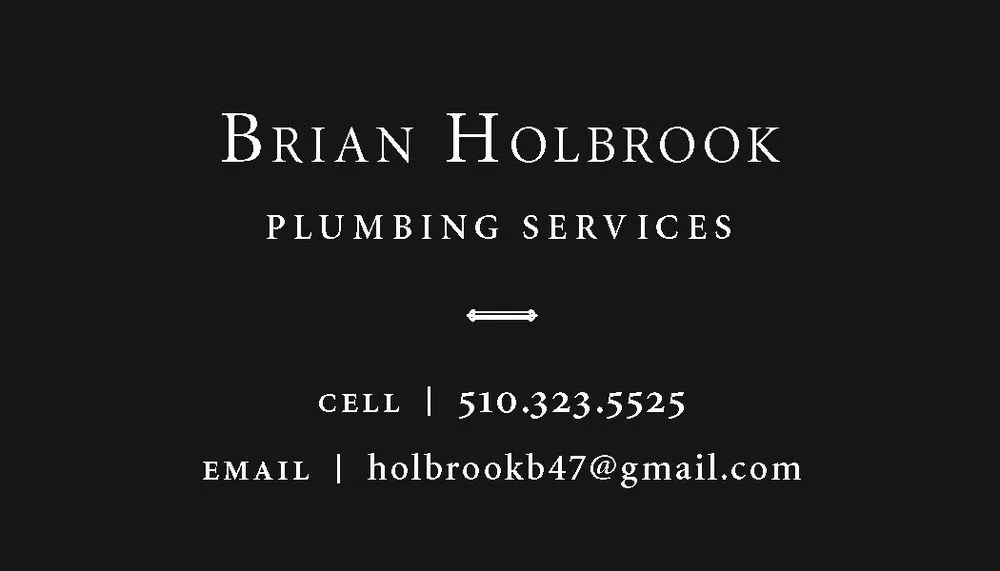 Slide of Brian Holbrook Plumbing Services