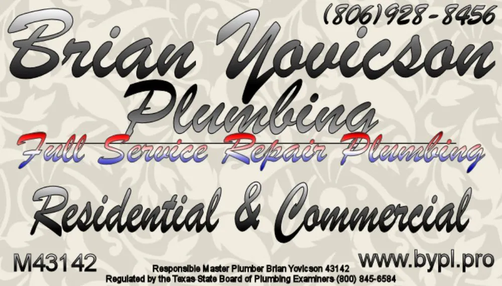 Slide of Brian Yovicson Plumbing