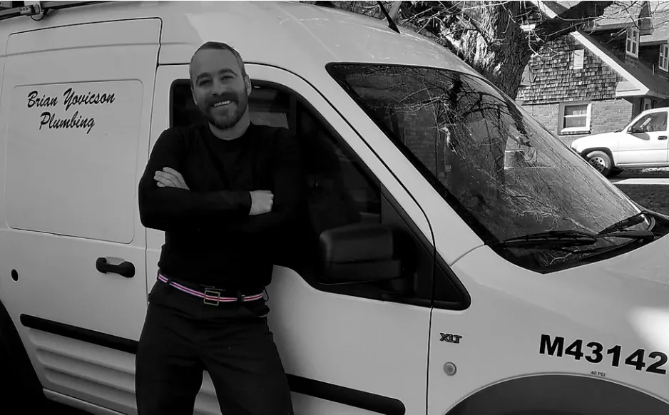 Slide of Brian Yovicson Plumbing