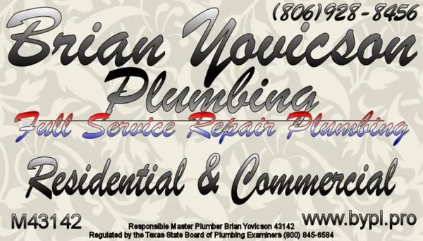 Brian Yovicson Plumbing Logo