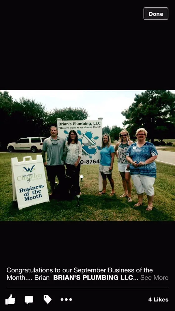 Slide of Brian's Plumbing