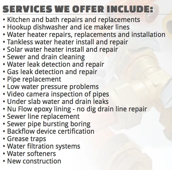 Slide of Brian's Plumbing