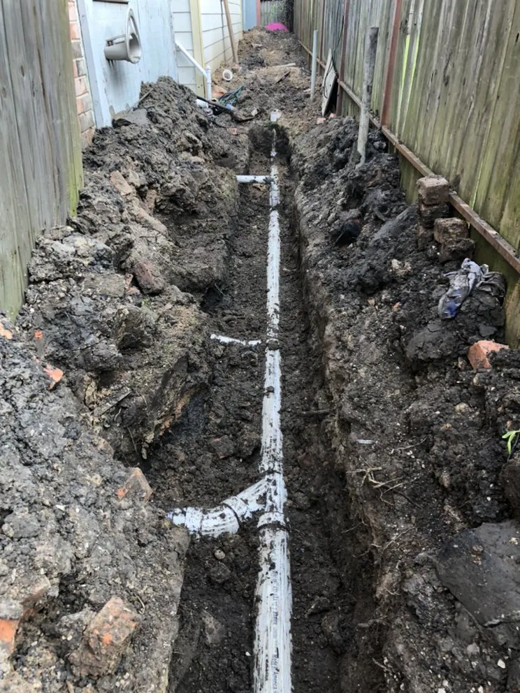 Slide of Brick Plumbing