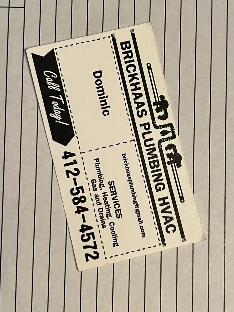 Slide of Brickhaas Plumbing HVAC Services