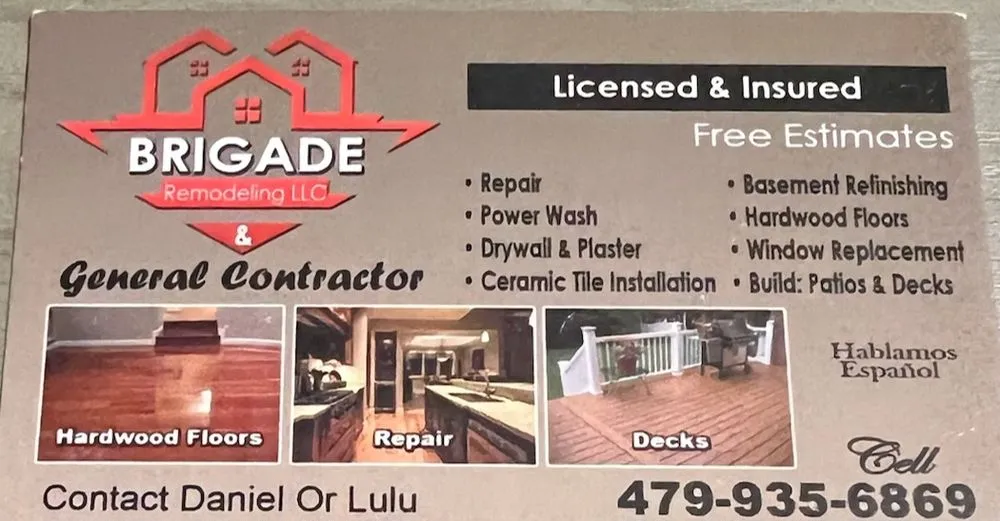 Slide of Brigade Remodeling