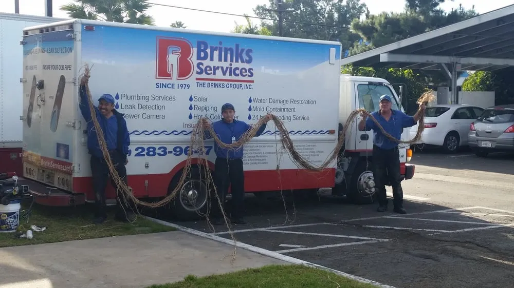 Slide of Brinks Services - Plumbing