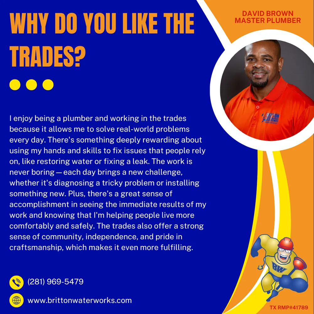 Slide of Britton Waterworks Plumbing