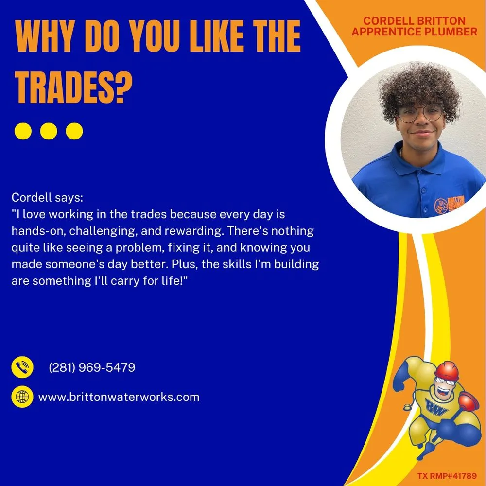 Slide of Britton Waterworks Plumbing