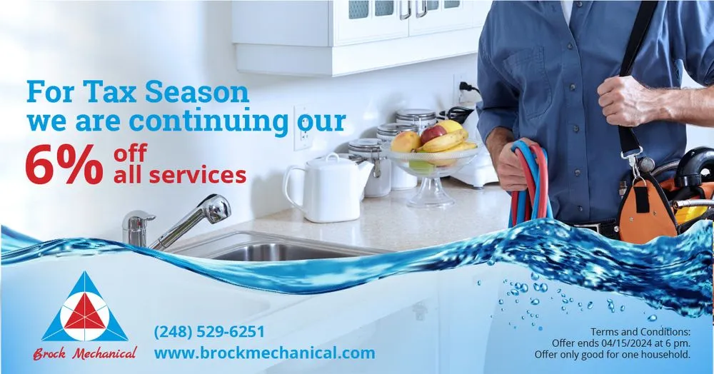 Slide of Brock Mechanical Plumbing Contractor