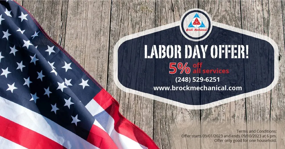 Quality water heater service for homes in Howell, MI by Brock Mechanical Plumbing Contractor