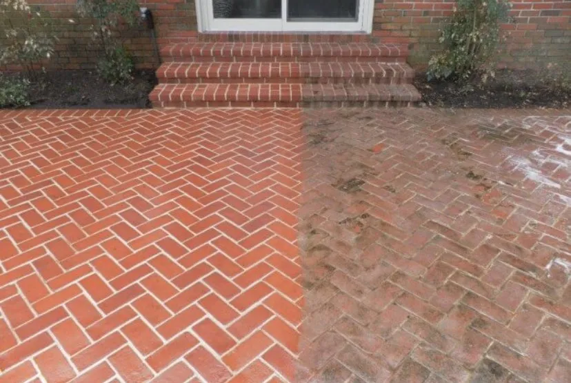 Slide of Broke back plumbing and filtration