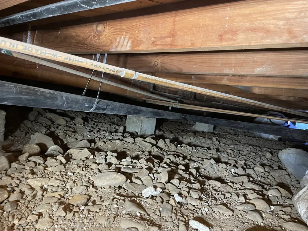 Slide of Broke Plumbing