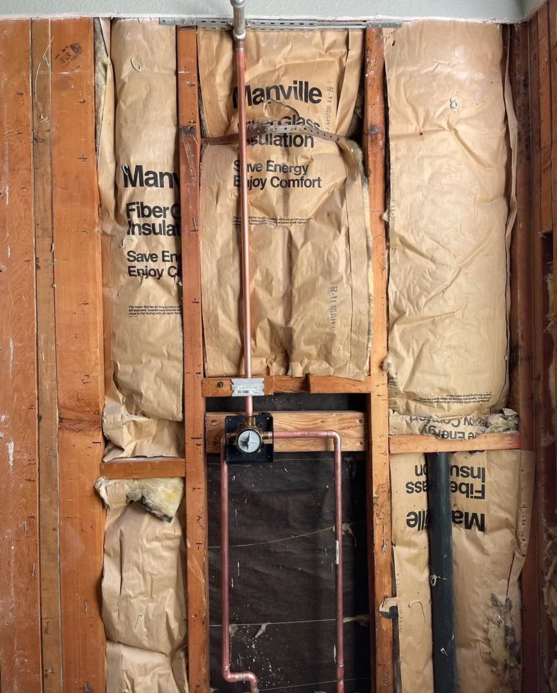 Slide of Broke Plumbing