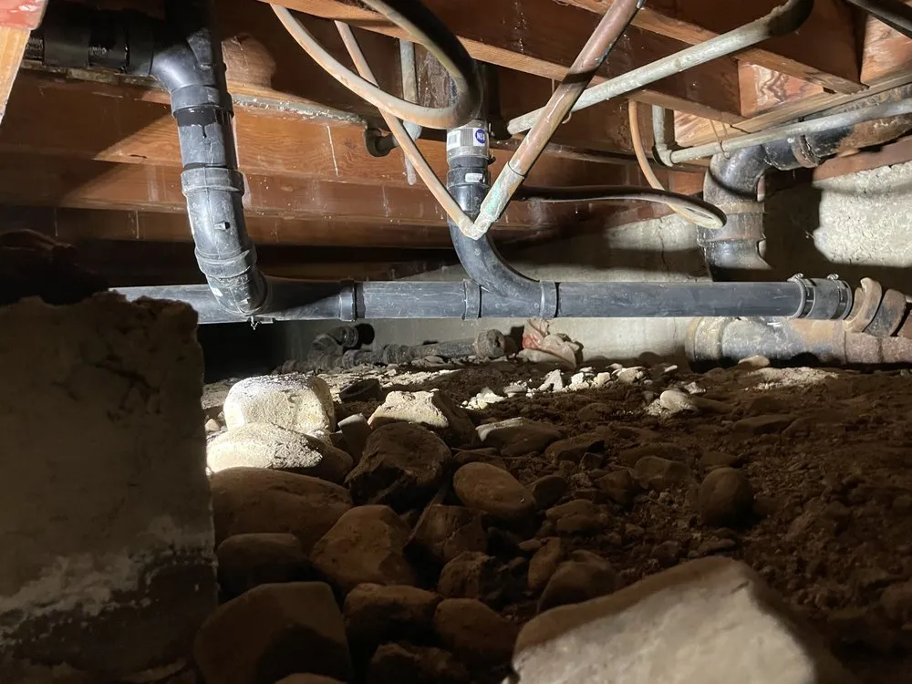 Slide of Broke Plumbing