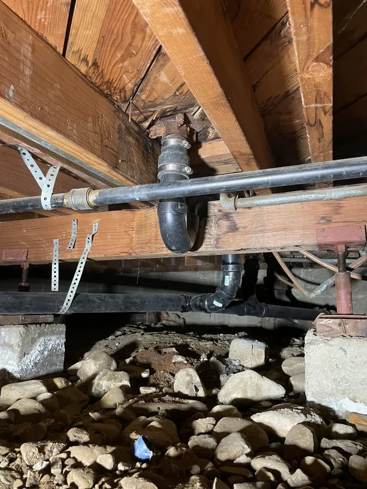 Slide of Broke Plumbing